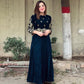 New Velvet Tilla Embroidery Maxi