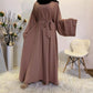 New Fully Stitched Abaya With Robe