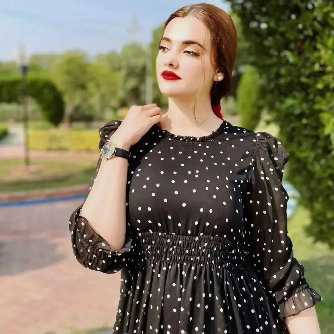 Polka Printed Frock