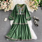 New Western Dori Embroidery Frock