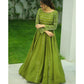 Green Layers Heavy Mirrors Maxi