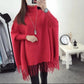 Winter Plain Fleece Poncho