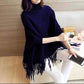 Winter Plain Fleece Poncho