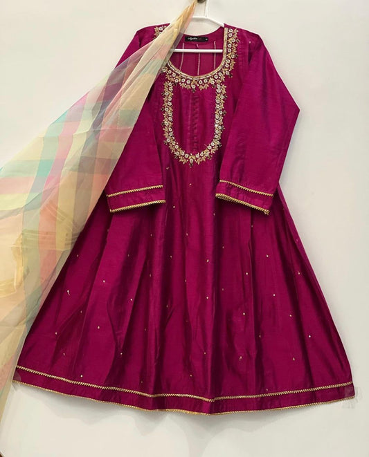 Rangoli Embroidery Three Piece