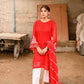 Safina Embroidery Three Piece